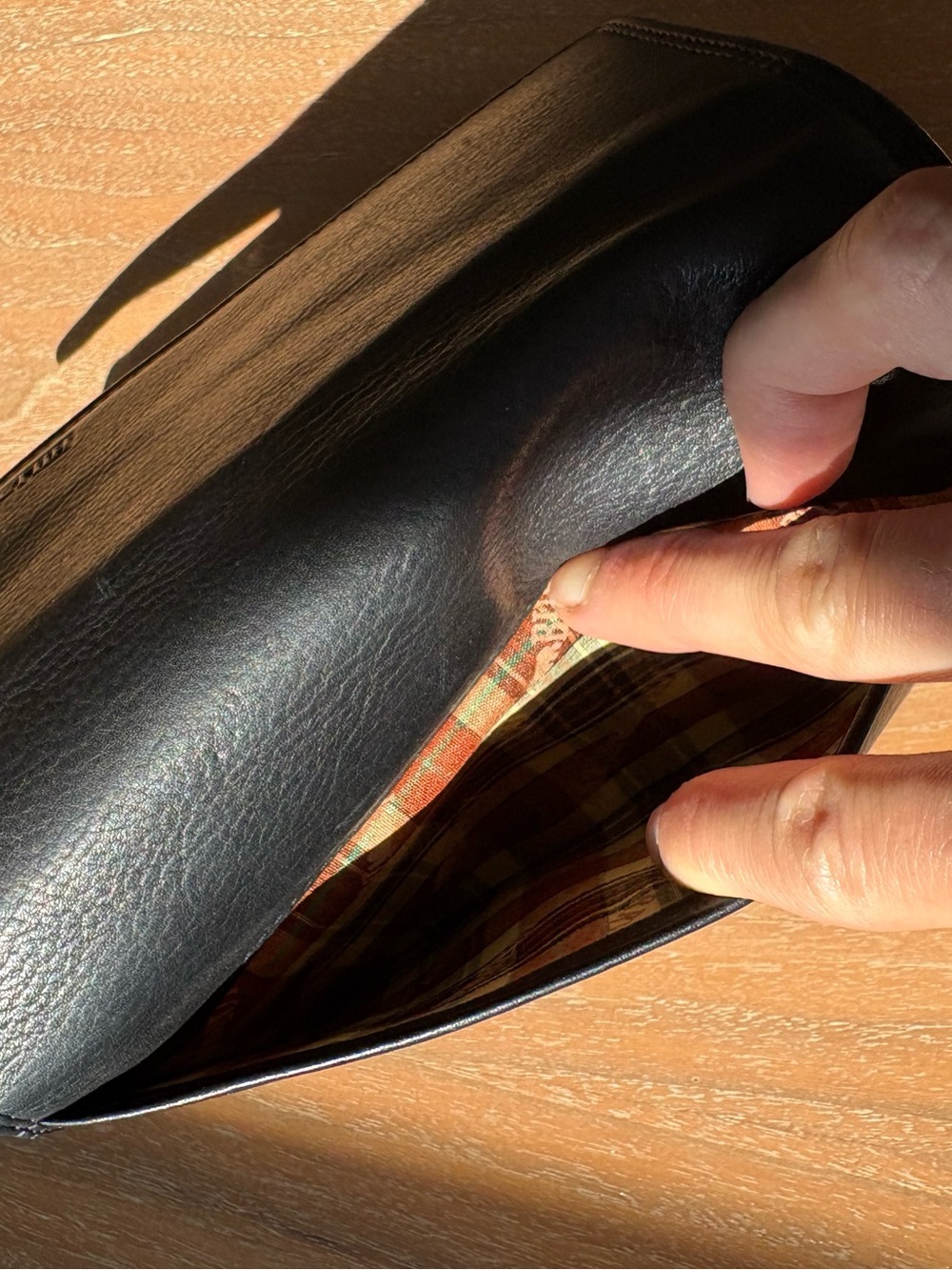 German designer  Hill Burry Real Leather Clutch Wallet - Picture 7 of 10